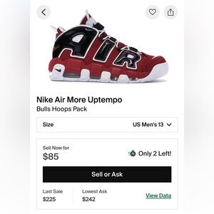 Nike Air Max Uptempo Bulls 2021